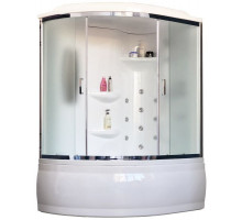 Душевая кабина Royal Bath RB 170ALP-C-CH 170х100 см, с матовыми стеклами, правосторонняя