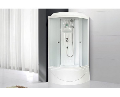 Душевая кабина Royal Bath RB 100BK4-MM 100х100 см, с матовыми стеклами