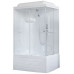 Душевая кабина Royal Bath RB 8100BP1-T 100х80 см, с прозрачными стеклами, левосторонняя