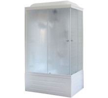 Душевая кабина Royal Bath RB 8120BP1-M 120х80 см, с матовыми стеклами, правосторонняя