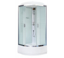 Душевая кабина Royal Bath RB 90CK5-WC-CH 90х90 см, с матовыми стеклами