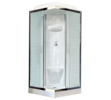 Душевая кабина Royal Bath RB 90HP6-WC-CH 90х90 см, с матовыми стеклами