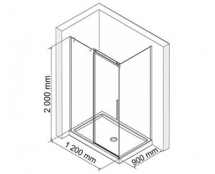 WasserKRAFT Alme 15R07 Душевой уголок