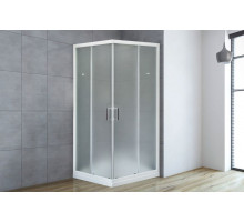 Душевой уголок Royal Bath RB HPD-C 110х100 см, с матовыми стеклами